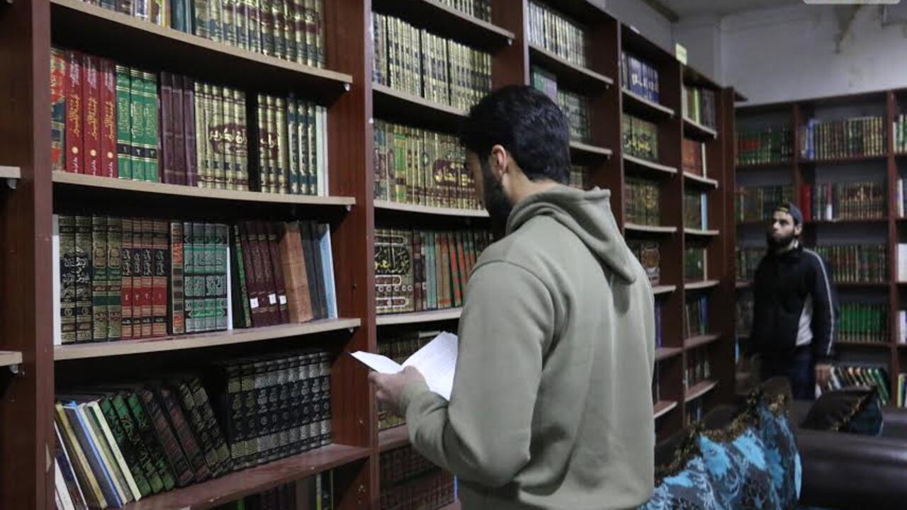 Saving books from the Syrian war